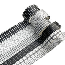 Klebeband-Set, 6 Rollen, Deko-Klebeband, Journaling-Klebeband, Deko-Klebeband zum Basteln, Deko-Klebeband, Washi-Masking-Klebeband, Stil 2