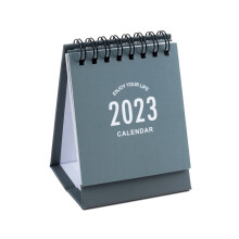 2023 Mini-Tischkalender, Standkalender, Zeitplan, Tischkalender, Flip-Tischkalender, Ash