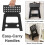 Lightweight Folding Step Stool, Plastic Foldable Step Stools Stepping Stool With Handle For Kids And Adults 1