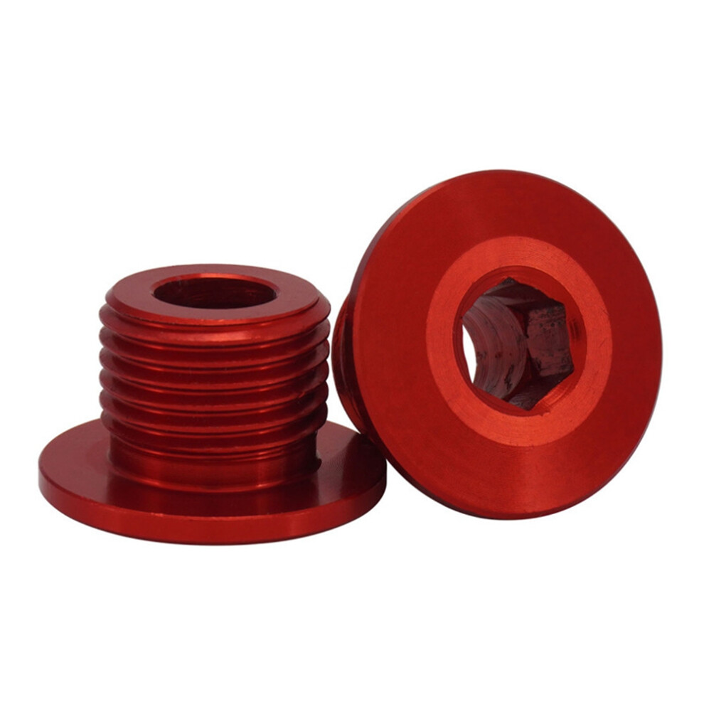 Lot de 2 vis CNC pour roue avant de moto électrique Sur-Ron X/S Off, rouge