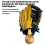 Baseballhammer, Softballhandschuhschläger, einteiliger Formhammer 6