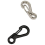 Mini Alloy Carabiner Clip Tiny Spring Snap Hook Carabiners for Backpack Keychains Accessories(Black) 8