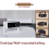 Universal 1/4 Screw Hole Projector Bracket 360 Degree Rotating Desktop Wall Ceiling Load 5kg B 3