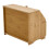 Living And Home 2-Tier Bamboo Bread Box for Kitchen Counter 5