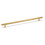 (320mm Handle) Brass Hexagon Cabinet Handle Brushed Gold 1