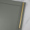 (320mm Handle) Brass Hexagon Cabinet Handle Brushed Gold 10