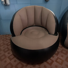 Sofa De Coquille Gonflable Inspiré Du Vintage, Portable Et Pliable Pour Une Utilisation Intérieure / Extérieure, Cadeau Idéal Pour Les Passionnés