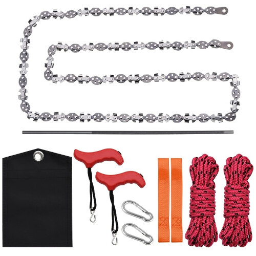 Kettensägen -Set, Metallhandbuch Tragbar