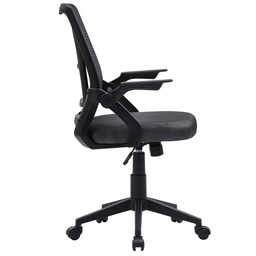 Height Adjustable Office Chair Ergonomic Mid-Back Computer Desk Chair 1