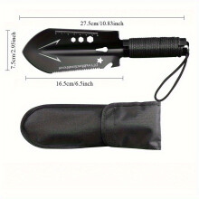 Pelle De Survie Portable Multifonctionnelle - Métal De Dureté Haute Pour Le Jardinage, Le Camping Et Les Aventures En Plein Air, La Spatule De