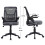 Height Adjustable Office Chair Ergonomic Mid-Back Computer Desk Chair 5