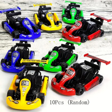 MINI PLASTIQUE PULLE BACK RACING CARS MODÈLE DE RACHING KART | De Fête Pour L'anniversaire, L'Halloween, Les Prix Scolaires