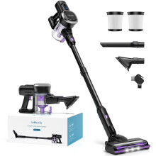 Lubluelu 6in1 Cordless Handheld Stick Vacuum Cleaner LED Headlighs for Pet Hair