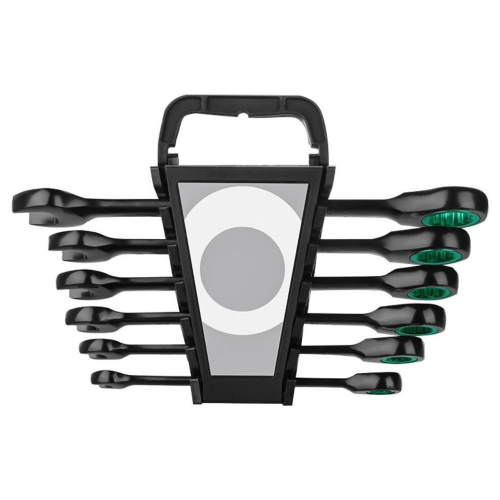 (as the picture, 6) Metal Ratchet Wrenches Ratchet Wrenches Spanners Tool Open Ended Wrenches Double Headed Wrenches Ratchet Miniature Gear