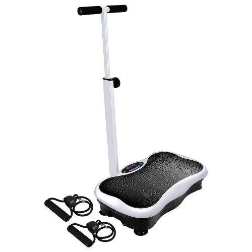 Vibration Plate Exercise Machine with Adjustable Handle,Bluetooth