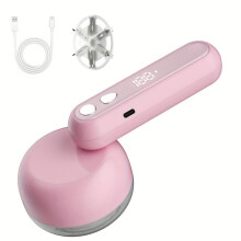 (Coral Pink, USB Rechargeable) Father's Day Gifts, Portable Lint Remover,Fabric Shaver for Carpets,Travel Essentials,Home Clothes Cleaning Products,Lint Eraser,Lint Remover Tool