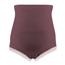 (Rose purple, 1-pack) High Waist Maternity Panty Breathable Abdominal Support Pregnant Women Underwear