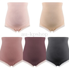 (Mixed?leave a message?, 2-pack) High Waist Maternity Panty Breathable Abdominal Support Pregnant Women Underwear