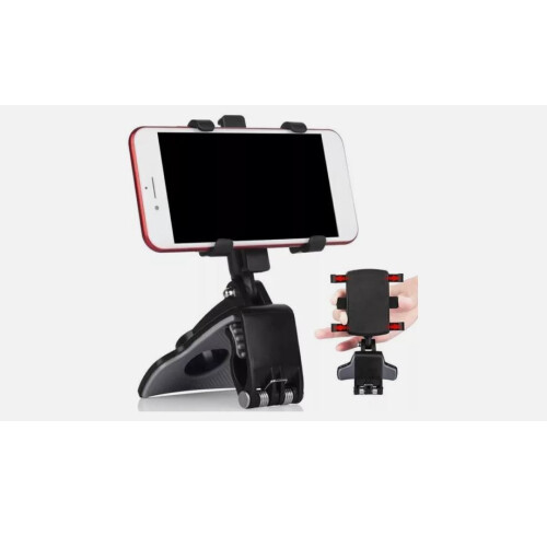360° Clamp Dashboard Mobile Phone Holder Car Mount Cradle Stand GPS 2