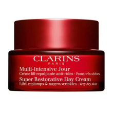 CLARINS Multi-Intensive Jour Peaux Sèches 50ml – Crème Anti-Âge Redensifiante &amp; Nourrissante