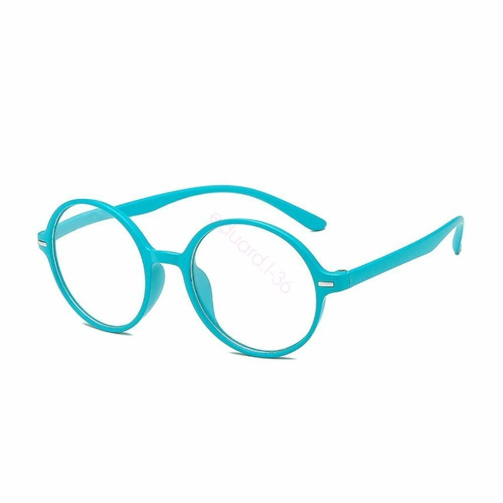 (blue-250) Round Frame Reading Glasses TR90 Stylish Hd Reading Glasses Gift For Parents HOT-image-OPC-PHDTZFN-NEW