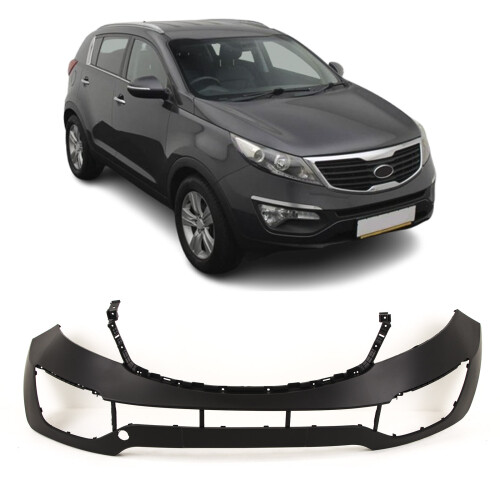 Kia Sportage 2010-2016 Front Bumper Mat Black 1