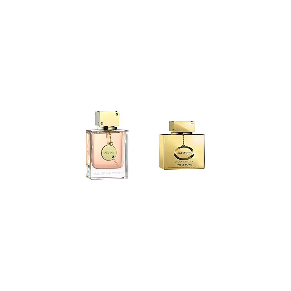 Armaf , Club De Nuit Woman 105Ml Eau De Parfum & Club De Nuit Milestone Eau De Parfum, 105Ml