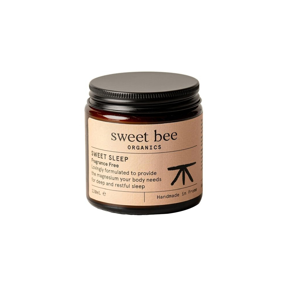 Sweet Bee Organics Sweet Bee Magnesium Butter - Soothing Magnesium For Sleep & Relaxation With Shea Butter - Moisturizing Magnesium Balm For Muscle Recovery - Nourishin