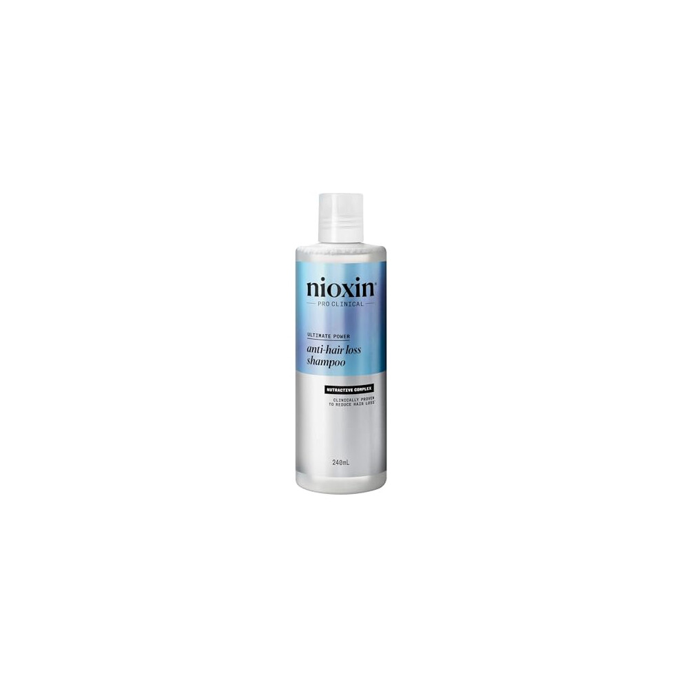 Nioxin Anti-Hair Loss Shampoo - Hair Loss Treatment for Women & Men - With Caffeine & Niacinamide (240ml)