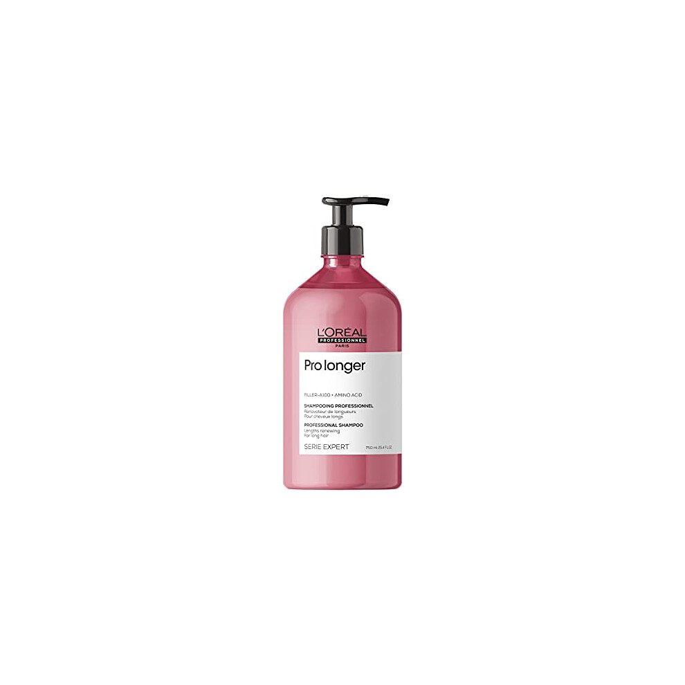 L'Oréal Professionnel | Shampoo, With Filler-A100 And Amino Acid for Long Hair With Thin Ends, Serie Expert Pro Longer, 750 ml