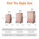 Amazon Amazon Basics Hardside Medium Suitcase, ABS Hardshell Expandable Lightweight Suitcase with 4 Spinner Wheels, 68 cm, Rose Gold 4