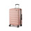 Amazon Amazon Basics Hardside Medium Suitcase, ABS Hardshell Expandable Lightweight Suitcase with 4 Spinner Wheels, 68 cm, Rose Gold 1
