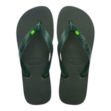 Havaianas - Top Brasil, Comfortable, Durable and Lightweight Flip-Flops, with Non-Slip Sole, Brazilian Flag on the Straps, Adults Unisex