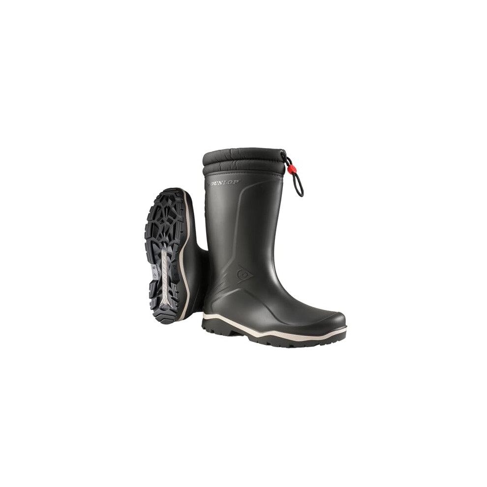 Dunlop K400061 Blizzard lined boots, PVC, Black, 11 UK, US 13, EU 46