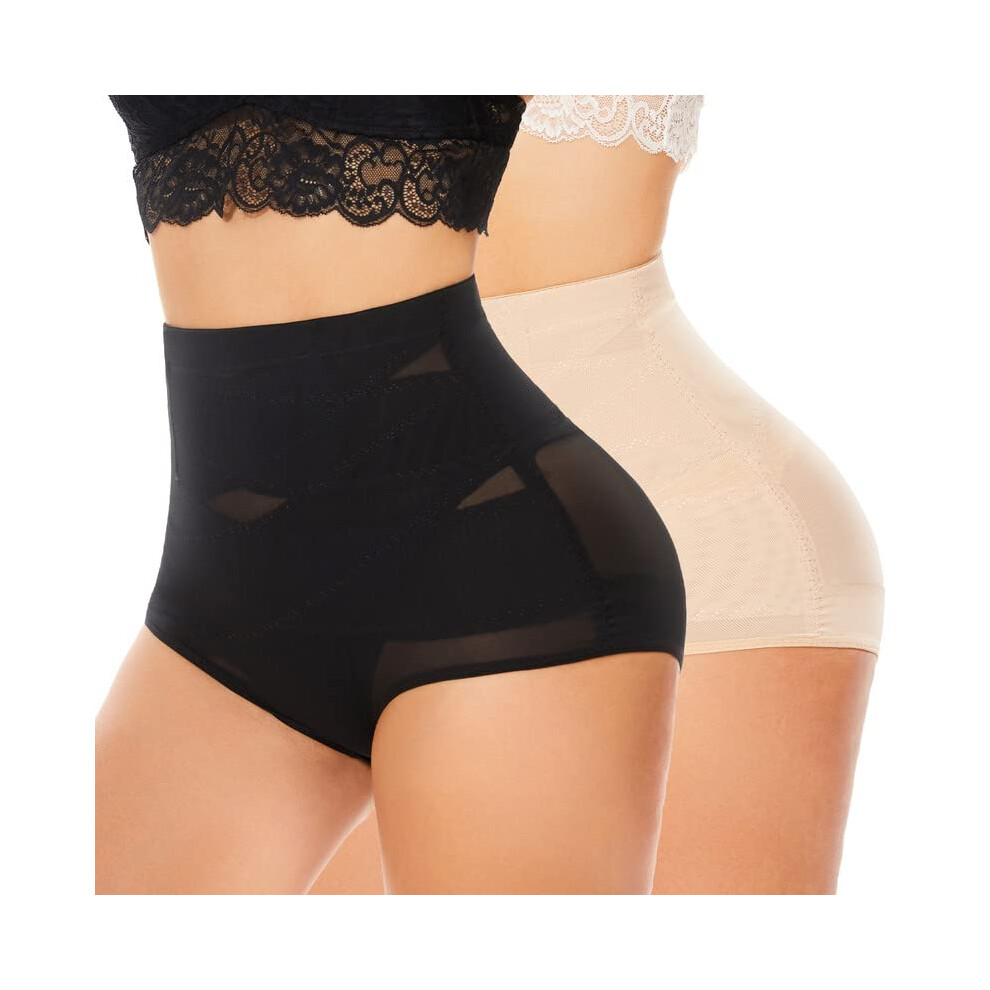 YADIFEN Body Shaper for Women Tummy Control Knickers High Waist Shapewear Slimming Underwear Breathable Butt Lifter Panties Cozy Control Briefs 3XL B