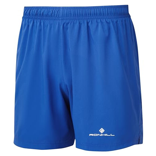 Short de course Ronhill Core 5" pour homme, performance et confort - Bleu - M