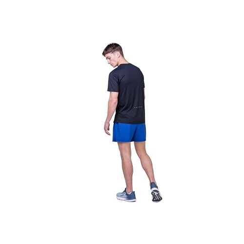 Short de course Ronhill Core 5" pour homme, performance et confort - Bleu - M 1