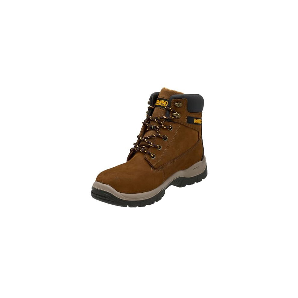 DEWALT Titanium Men's Waterproof, Leather, Steel Safety Toe Work Boot, Sundance, UK9