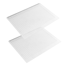 Stück gerade Linienschablone, 28 cm Maßstab, Kalligraphie-Vorlage für Journaling, Umschlag-Beschriftungsanleitung