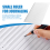 2 Pcs Straight Line Stencil 28 cm Scale Calligraphy Template for Journaling Envelope Lettering Guide 9