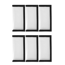 6Pcs Fishing Lure Wraps, Clear PVC Covers Keeps Safe, Bait Cover Easily See Lures,Fishing