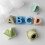 (A)3D Large Letter Epoxy Resin Molds Table Ornament Mould Plaster Making Tool 5