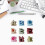 (J)3D Large Letter Epoxy Resin Molds Table Ornament Mould Plaster Making Tool 3