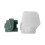 (J)3D Large Letter Epoxy Resin Molds Table Ornament Mould Plaster Making Tool 1