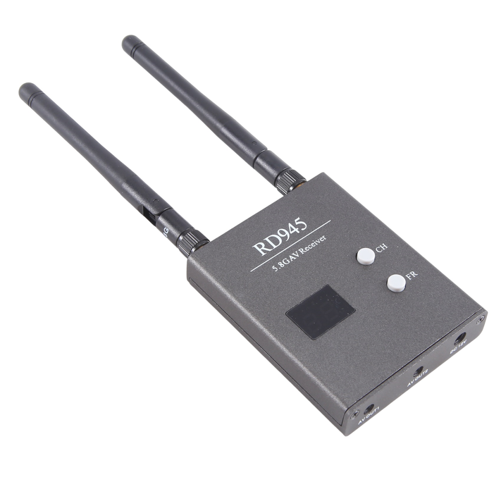 Photos - Other Toys Jojomino Model Airplane Accessories RD945 5.8G 48-Channel Dual Module Receiving Switch Image Transmission Receiver Long Distance 