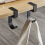 10 Shaped Table Edge Hook Student Desk Side Hanging Bag Removable Office Handbag Holders Hooks Gray 8