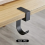 10 Shaped Table Edge Hook Student Desk Side Hanging Bag Removable Office Handbag Holders Hooks Gray 3