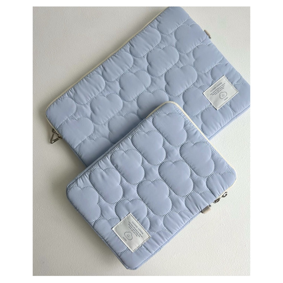 Handheld Shockproof Computer Bag Suitable For 13-14 Inch Laptop Case Storage White 4852966712383