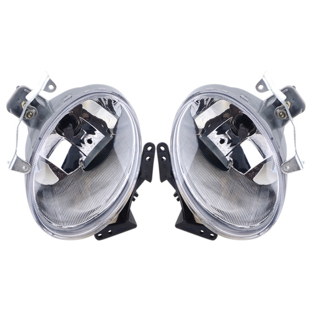 Car Front Left Right Bumper Fog Lights Assembly Foglight With Bulb For 2007 2008 2009 4852966717494