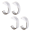 Round Non-Punched Bag Hook Desk Side Hanging Tool Removable and Movable Handbag Stand Multi-Function Table B 1